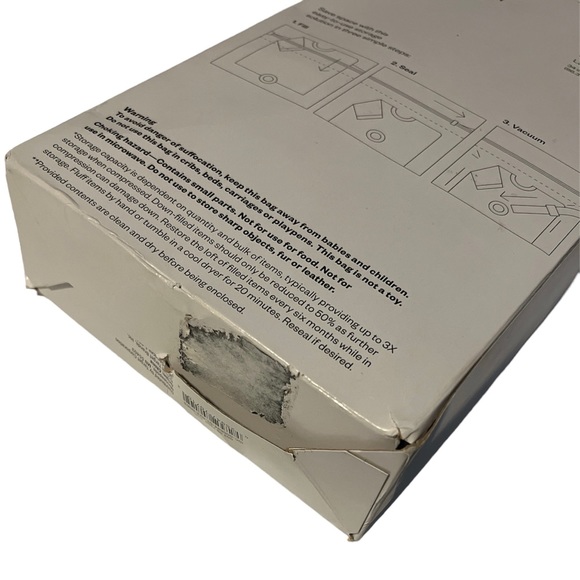 Storage Compression Bags Room Essentials Reusable 3 Pack - Picture 7 of 11